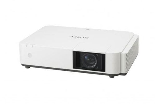 Weißer Sony Beamer Projektor für Unterricht und Schulungen.