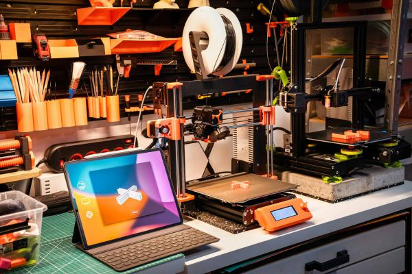 Moderner 3D-Drucker im Kreismedienzentrum Calw, Technik und Bildung.
